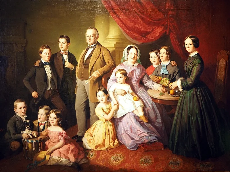 1813-August Dankworth - La famiglia di commercianti Jacobs